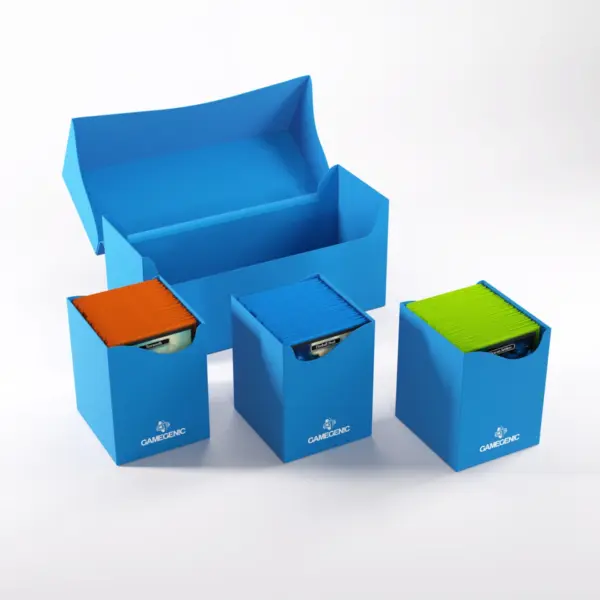 Gamegenic - Triple Deck Holder 300+ XL Blue