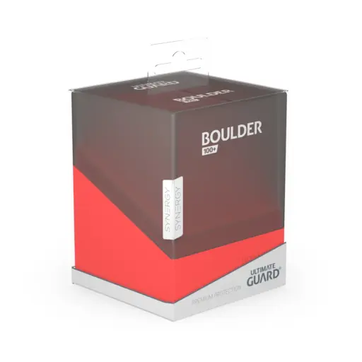 Ultimate Guard Boulder 100+ Synergy - Black/Red
