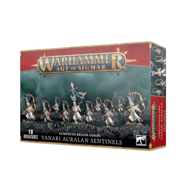 Warhamer Age Of Sigmar - Lumineth Realm-Lords Vanari Auralan Sentinels