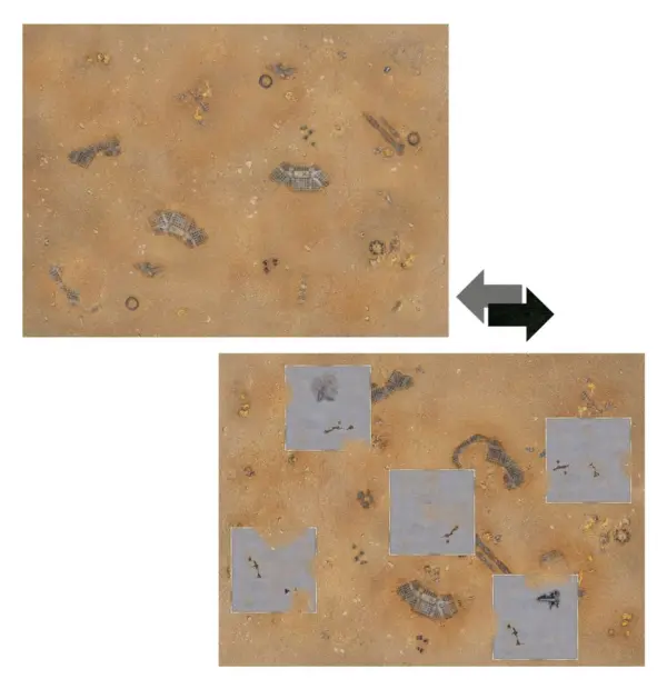 Warhammer 40K - Introductory Set - En Map Warhammer 40K - Introductory Set - En