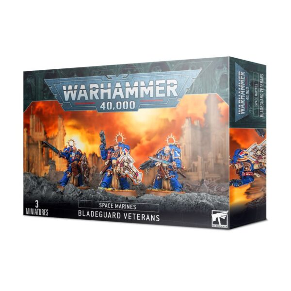 Warhammer 40K - Space Marines Bladeguard Veterans (48-44)