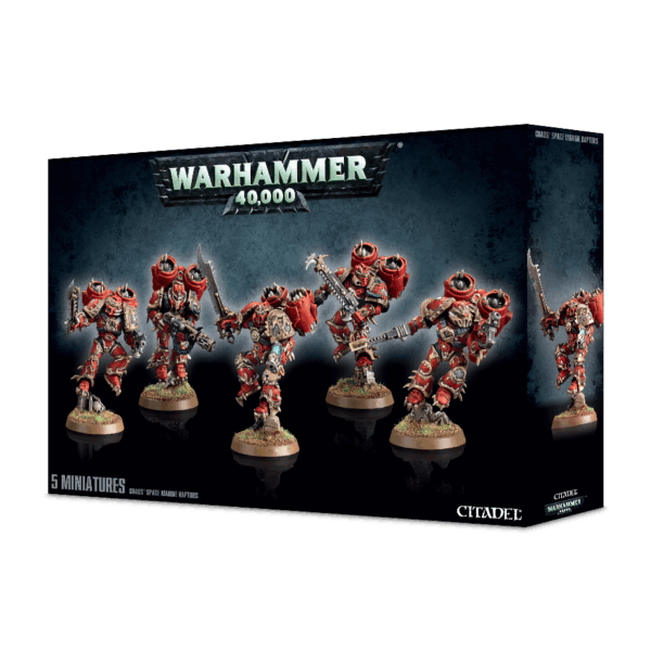 Warhammer 40k - Chaos Space Marines Raptors