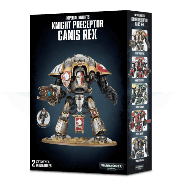 Warhammer 40k - Imperial Knights - Knight Preceptor Canis Rex (54-15)