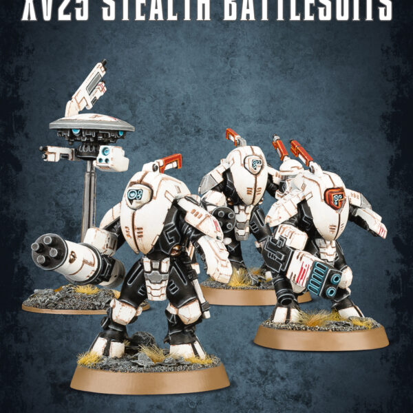 Warhammer 40k - T'au Empire XV25 Stealth Battlesuits (56-14)