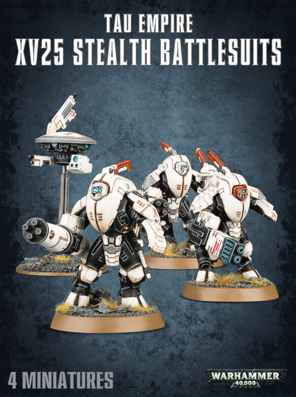 Warhammer 40k - T'au Empire XV25 Stealth Battlesuits (56-14)