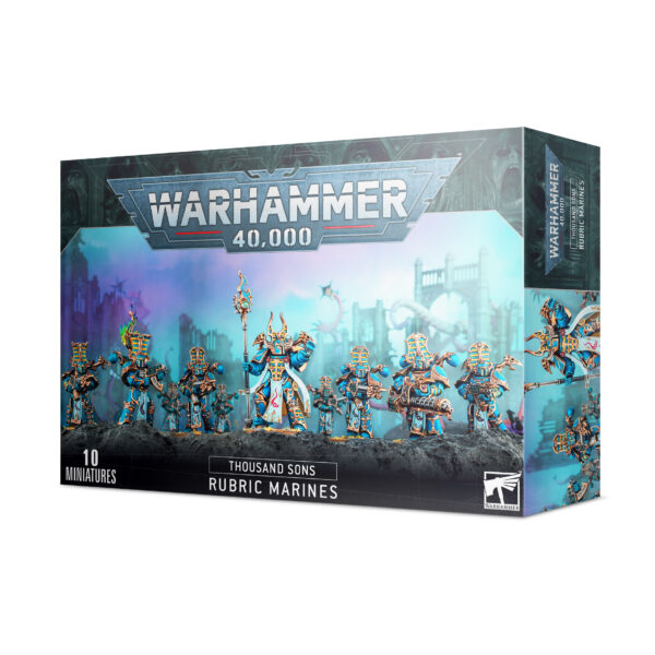 Warhammer 40k - Thousand Sons Rubric Marines (43-35)