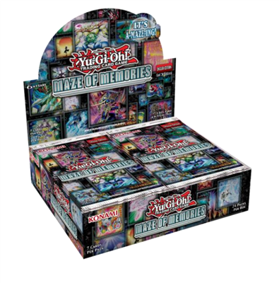 Yu-Gi-Oh! Maze of Memories Booster Display