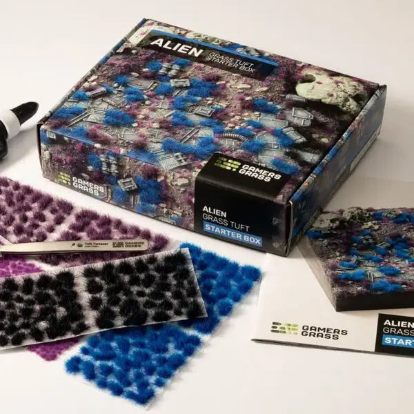 Gamers Grass Alien Grass Tuft Starter Box