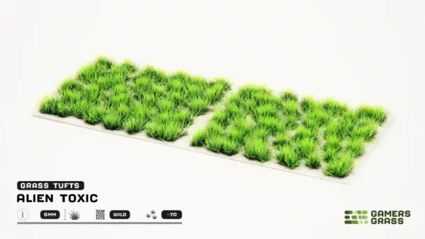 Gamers Grass Alien Toxic 6mm
