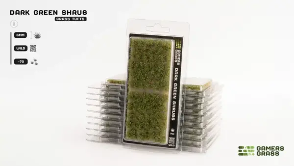 Gamers Grass Dark Green Shrubs (Wild)