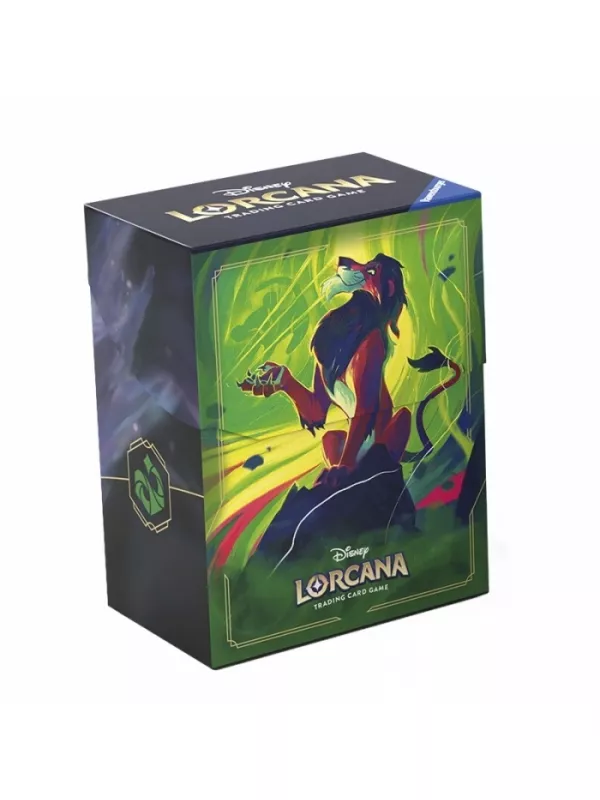 Lorcana TCG Deckbox: Scar - Vengeful Lion