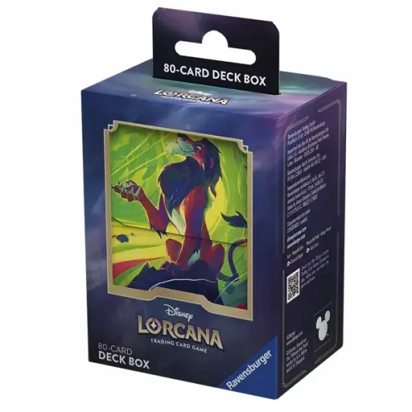 Lorcana TCG Deckbox: Scar - Vengeful Lion
