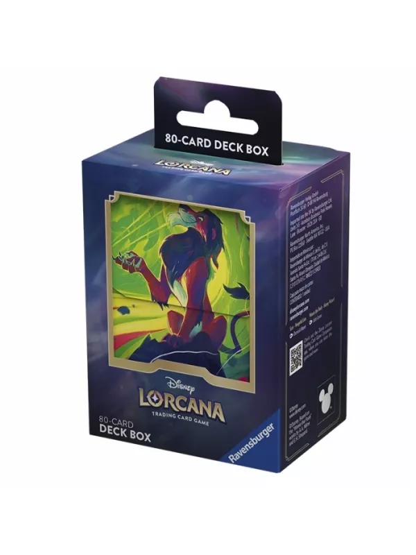 Lorcana TCG Deckbox: Scar - Vengeful Lion