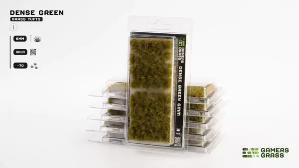 Gamers Grass Dense Green 6mm Wild
