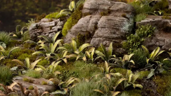 Gamers Grass Deer Fern
