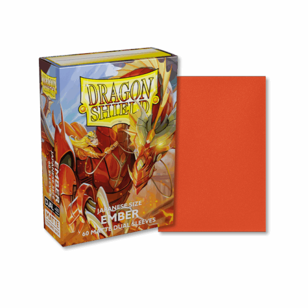 Dragon Shield Japanese Size Matte Dual Ember (60)