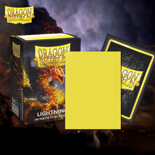 Dragon Shield Dual Matte Sleeves Lightning (100)