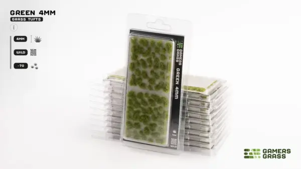 Gamers Grass Green 4mm Wild