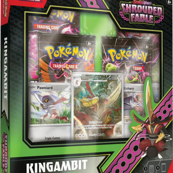 Pokémon TCG: Scarlet & Violet - Shrouded Fable Kingambit Illustration Collection