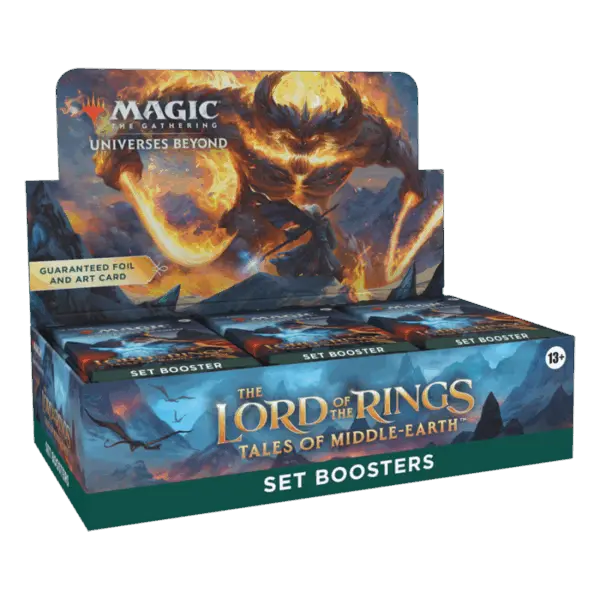 Mtg The Lord Of The Rings - Tales Of Middle-Earth Set Booster Display