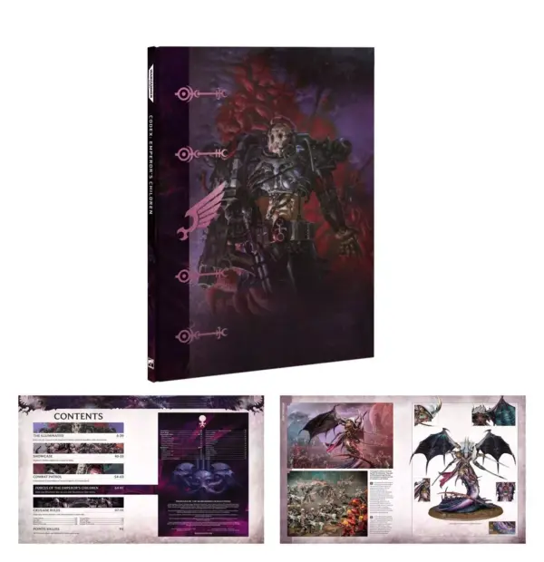 Warhammer 40K Emperor's Children Army Set (37-04)