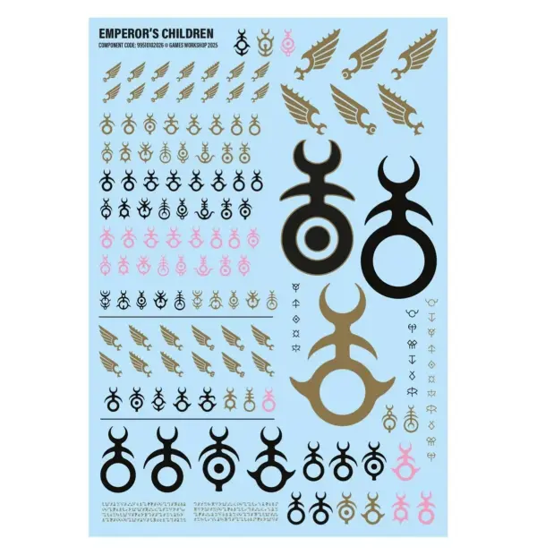 Warhammer 40K Emperor's Children Army Set (37-04)