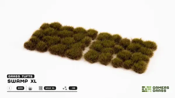 Gamers Grass Swamp XL 8mm (Wild)