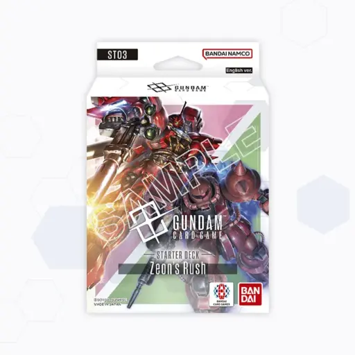 Gundam Card Game Starter Deck Zeon's Rush (ST03) - EN