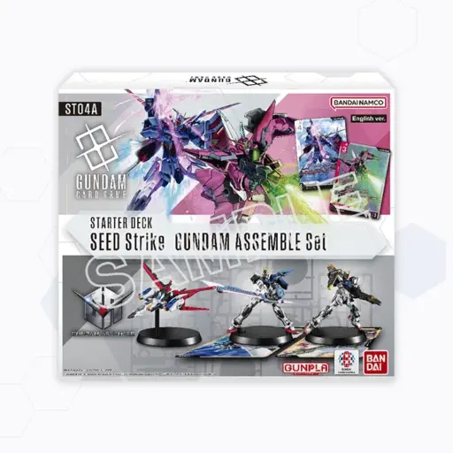 Gundam Card Game - Gundam Assemble Starter Deck SEED Strike (ST04A) - EN