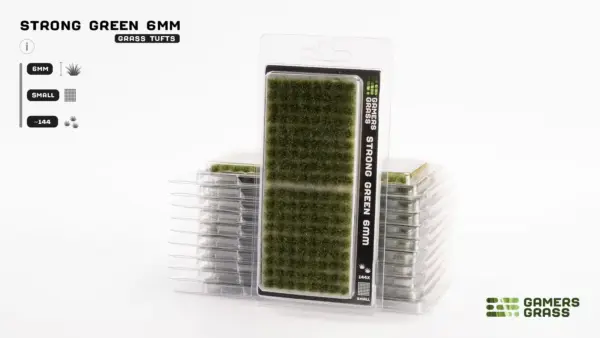 Gamers Grass Strong Green 6mm Small