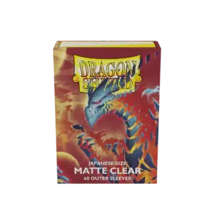 Dragon Shield Japanese size Dual Matte Sleeves - Fury (60 Sleeves)
