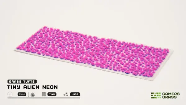 Gamers Grass Tiny Alien Neon 2mm