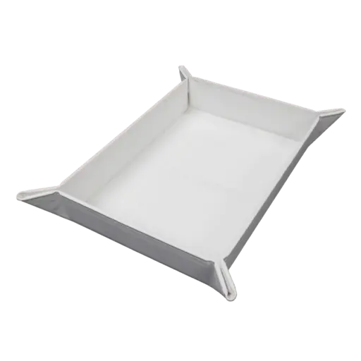 UP - Vivid Magnetic Foldable Dice Tray: White
