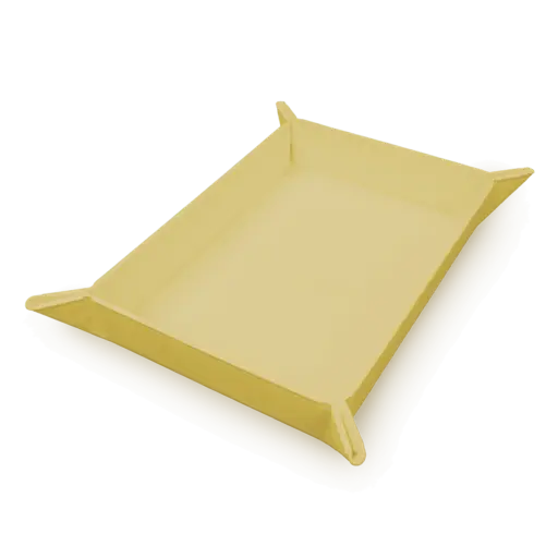 UP - Vivid Magnetic Foldable Dice Tray: Yellow
