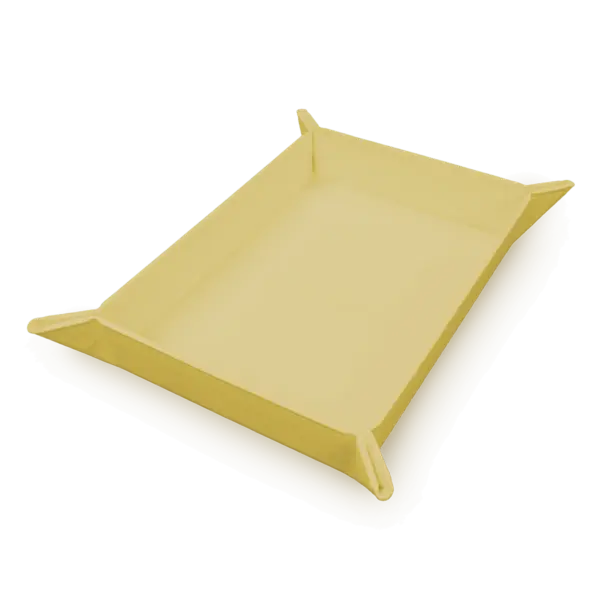 UP - Vivid Magnetic Foldable Dice Tray: Yellow