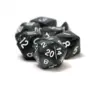 Sirius Dice - Dice Set - Pearl Charcoal Grey Acrylic2 Sirius Dice - Dice Set - Pearl Charcoal Grey Acrylic