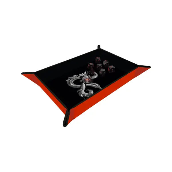 Up - Printed Leatherette Foldable Dice Tray For Dungeons &Amp; Dragons: Honor Among Thieves