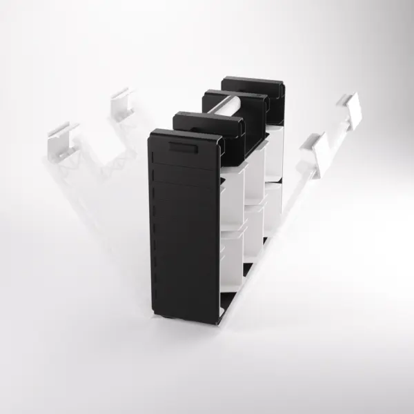 Gamegenic - Game Castle Black/White/Clear