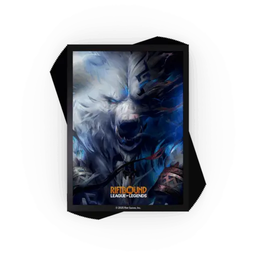 Riftbound: League of Legends TCG - Origins Volibear Art Sleeves (100 Sleeves)