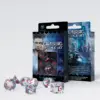 Classic Rpg Translucent &Amp; Blue-Red Dice Set (7)