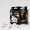 Classic Runic White &Amp; Red Dice Set (7)