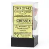 Chessex Festive Mini-Polyhedral Circus/Black 7-Die Set