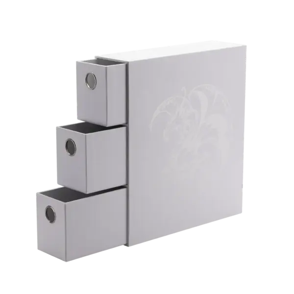Dragon Shield Fortress Card Drawers - White