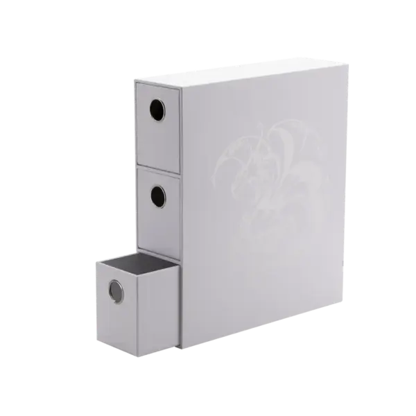 Dragon Shield Fortress Card Drawers - White