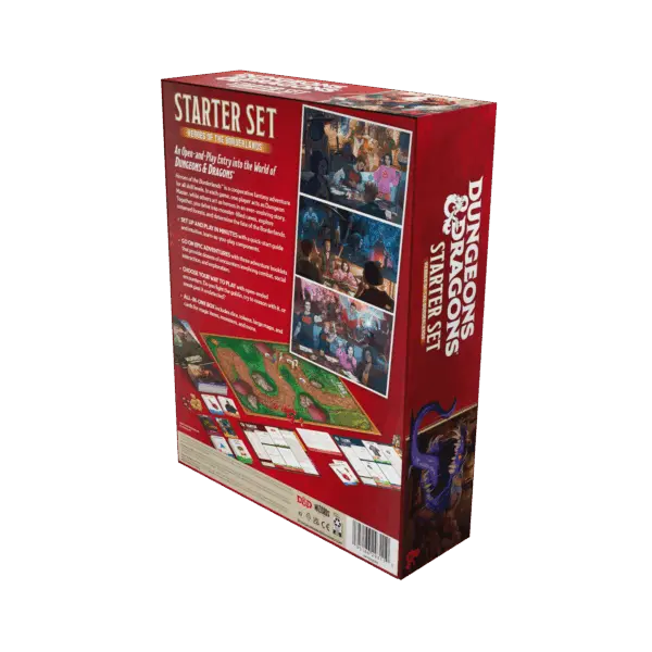 Dungeons And Dragons Starter Set - Heroes Of The Borderlands - Back D&Amp;D Starter Set: Heroes Of The Borderlands - En