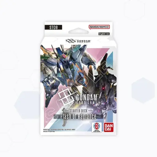 Gundam Card Game Starter Deck ST08 - Flash of Radiance - EN