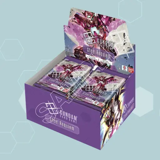 Gundam Card Game Booster Display GD03 - Steel Requiem (24 packs) - EN