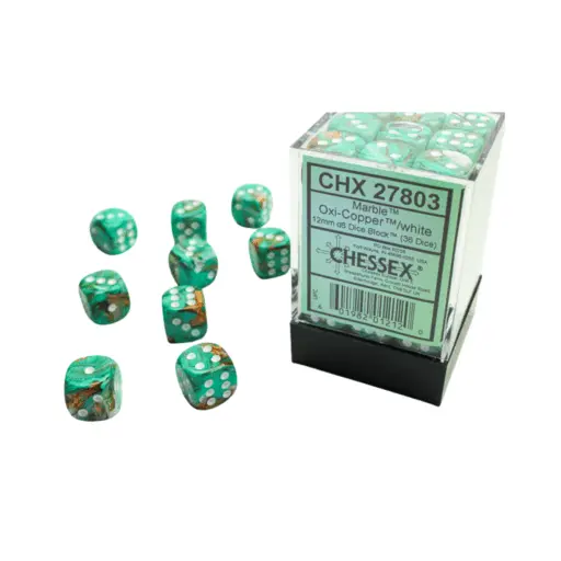 Marble Oxi‑Copper/white