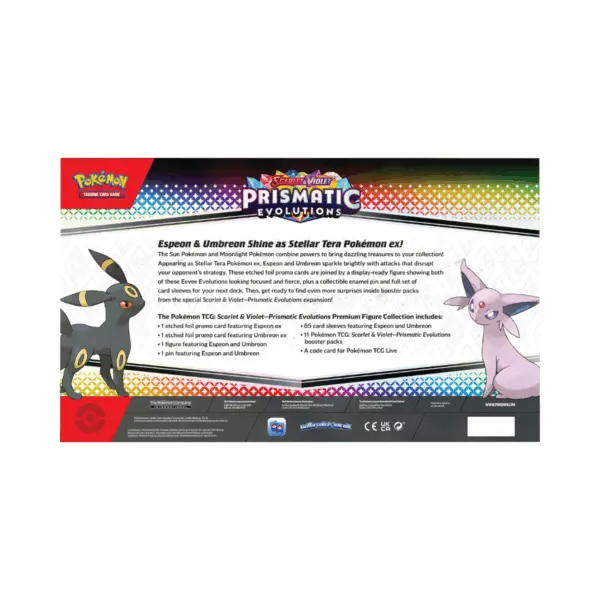 Pokémon Prismatic Evolutions Figure Collection