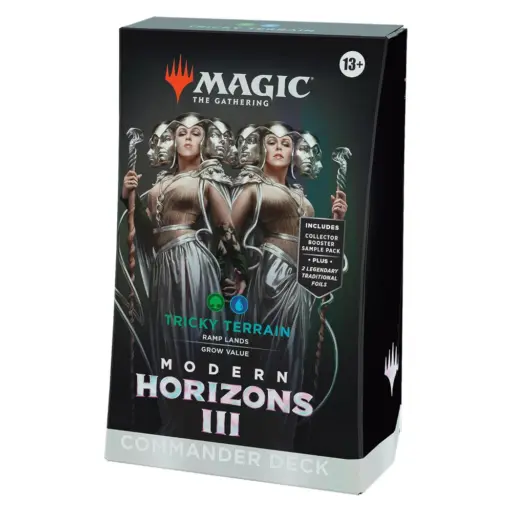 MTG - Modern Horizons 3 Commander Deck - Tricky Terrain - EN